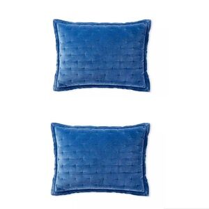 Serena & Lily Delwood Standard velvet pair of shams